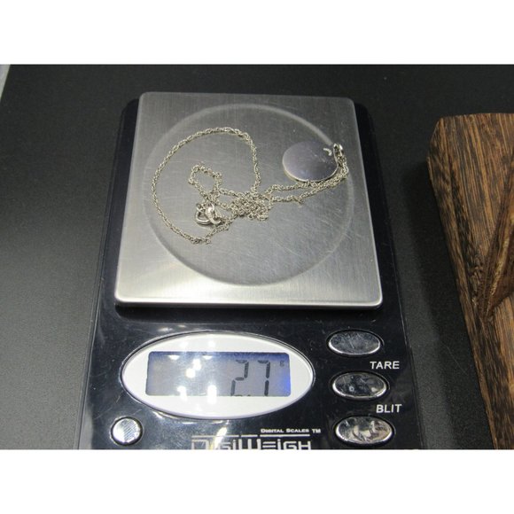 16 Inch Sterling Silver Volleyball Pendant Necklace - Picture 7 of 7